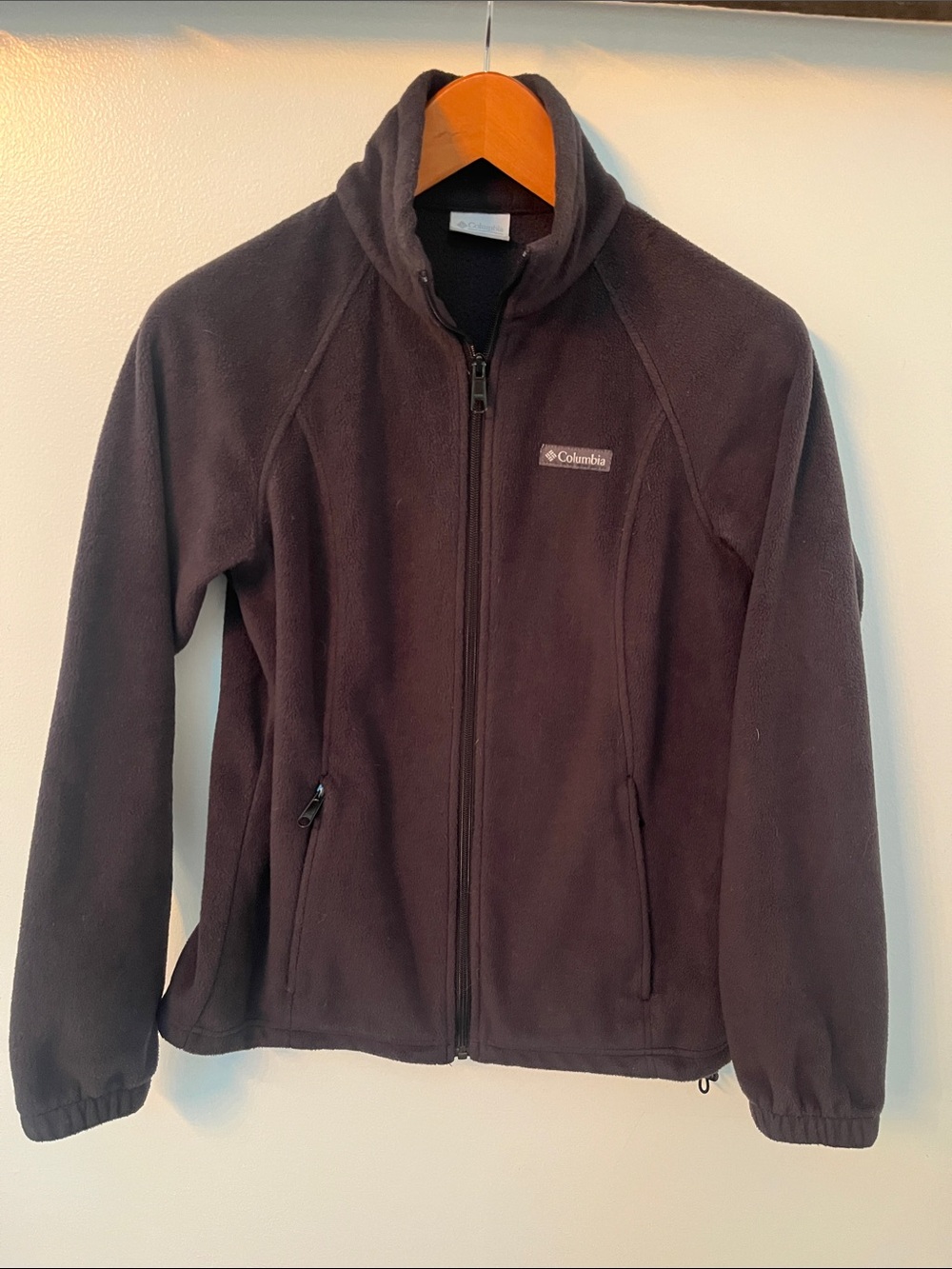 Columbia Girls' Brown Full-Zip Fleece Jacket